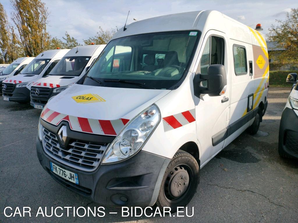Renault Master Bridage moteur 110 km/h FG GCf Trac F3500 L2H2 dCi 130 Euro6 VU [4P] bvm 6-130CH-8cv, 2019