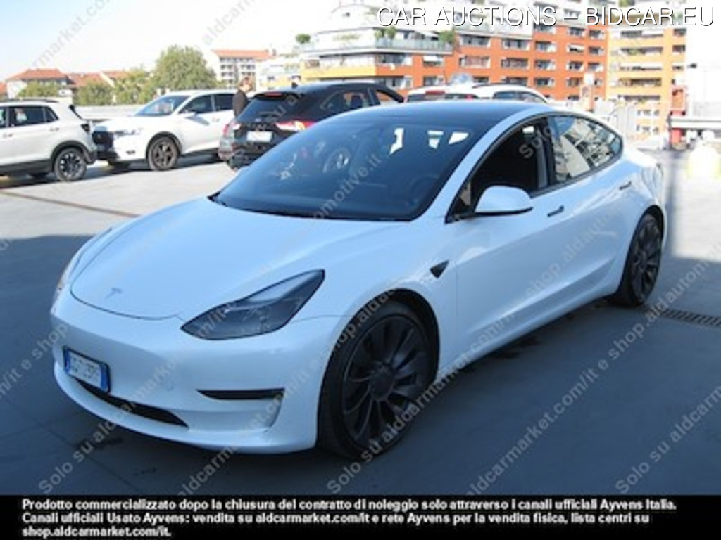 Tesla model 3 PC 75 kwh -