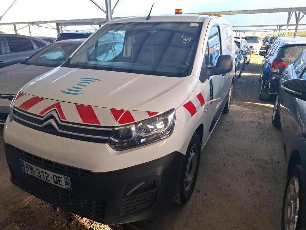 Citroen Berlingo Taille M 1000kg BlueHDi 75 BVM Club VU [4P] bvm 5-75CH-5cv, 2019