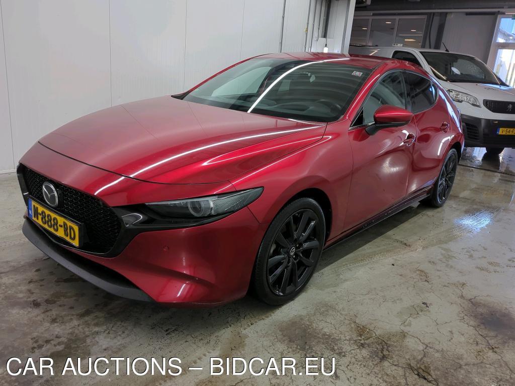 Mazda 3 2.0 E-Skyactiv-X-MHEV 17kW Luxury automaat, 2021