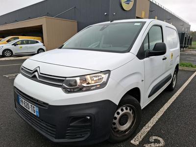 Citroen Berlingo M 1000kg BlueHDi 100 S&amp;S BVM Driver VU [4P] bvm 5-100CH-5cv, 2019