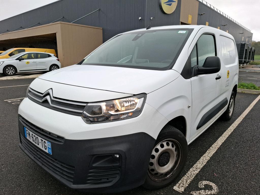 Citroen Berlingo M 1000kg BlueHDi 100 S&amp;S BVM Driver VU [4P] bvm 5-100CH-5cv, 2019