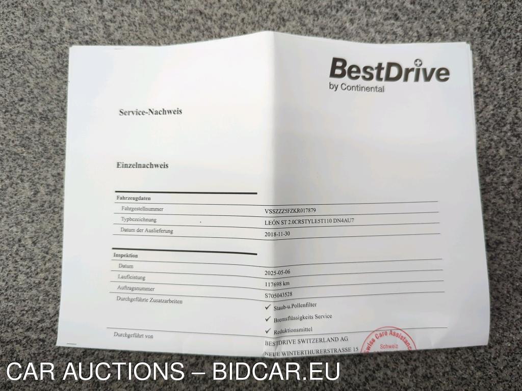 Seat LEON 2.0 Tdi Cr Dpf StyleDsg S/s