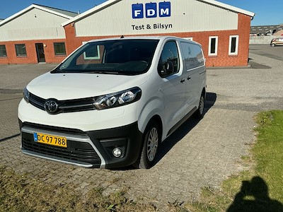 Toyota PROACE 2,0D Medium/dobbelt skydedør, dobbelt bagdør u/ruder, aut.gear Comfort Master UA!