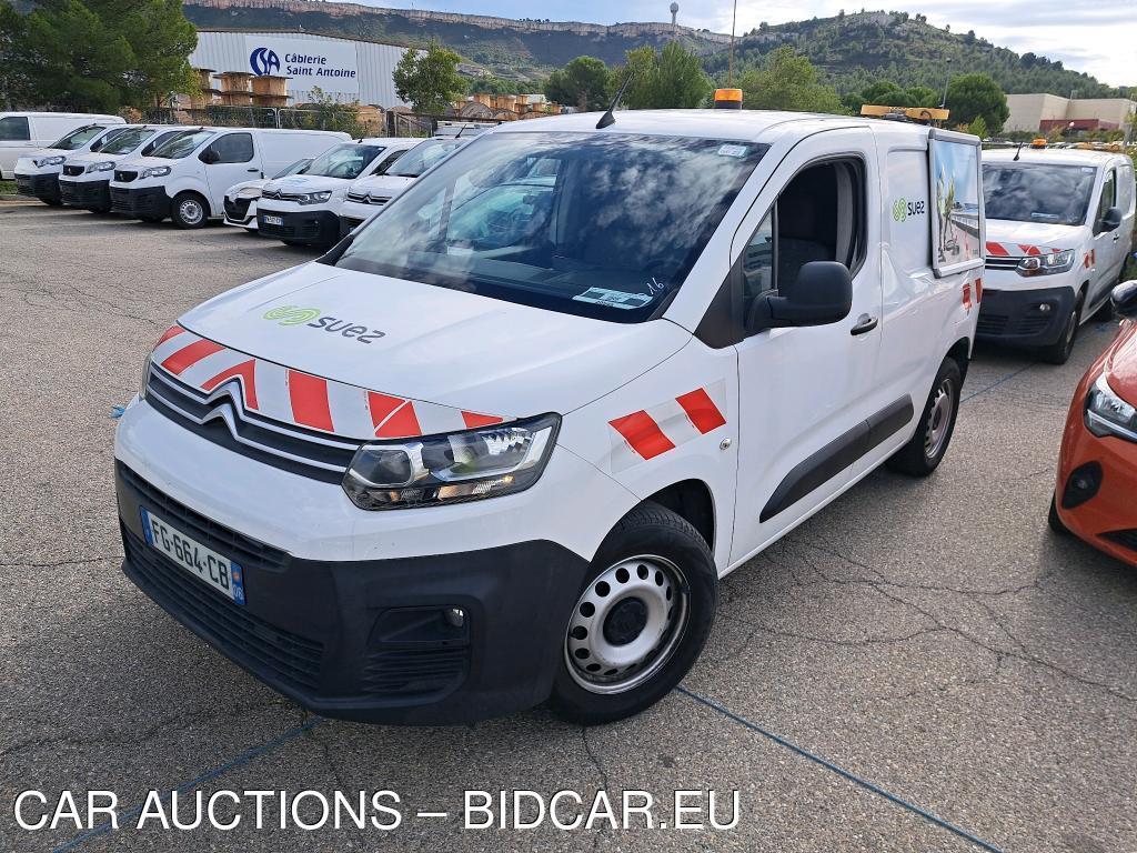 Citroen Berlingo M 1000kg BlueHDi 100 S&amp;S BVM Worker VU [4P] bvm 5-100CH-5cv, 2019