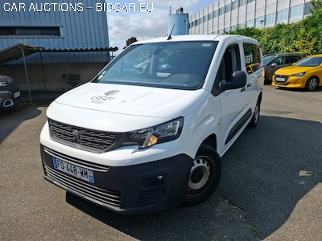 Peugeot PARTNER Partner Long BlueHDi 100ch S&amp;S Cabine Approfondie BVM5 Pro