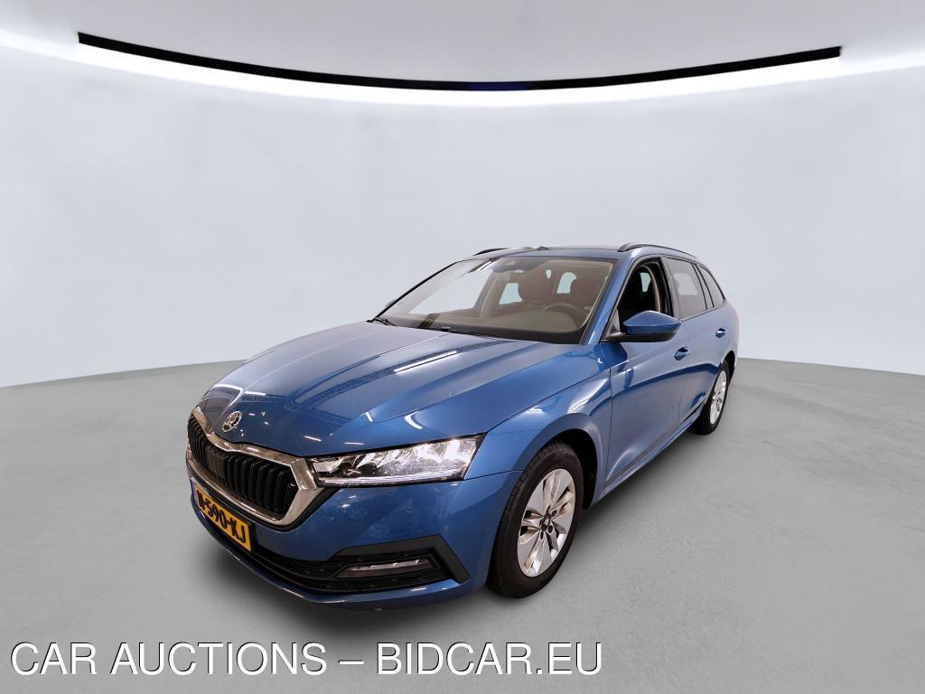Skoda Octavia combi 1.0 TSI 110PK DSG BUSINESS EDITION FUNCTIE TRAVEL HAAK, 2021