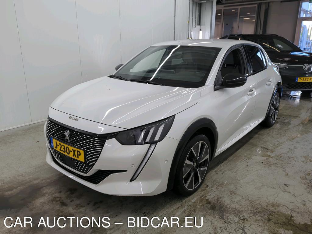 Peugeot 208 EV 100kW / 50kWh GT, 2020