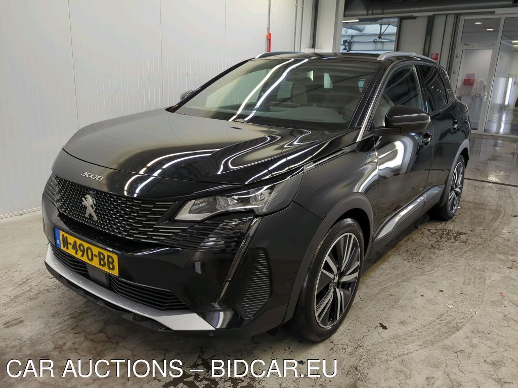 Peugeot 3008 1.6 Hybrid 225 165kW Blue Lease GT e-EAT8, 2021