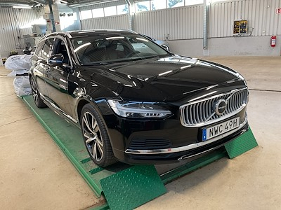 Volvo V90 T6 Recharge 350 AWD Core Edt VOC Drag H/K Skinn