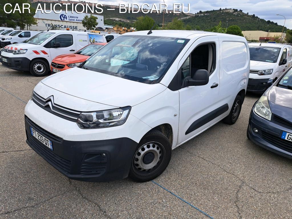 Citroen Berlingo M 1000kg BlueHDi 100 S&amp;S BVM Driver VU [4P] bvm 5-100CH-5cv, 2020