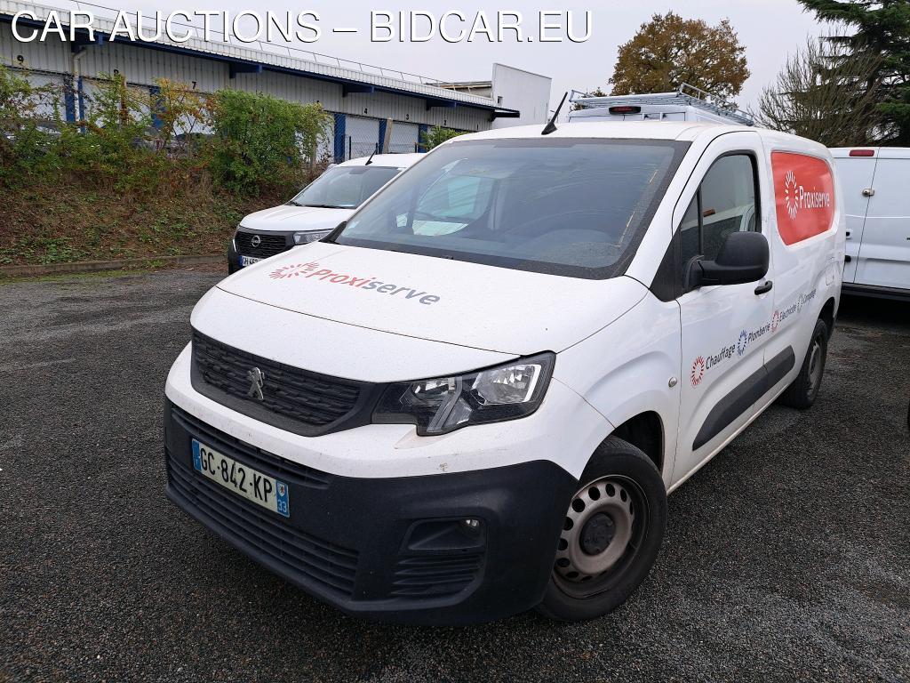 Peugeot Partner BLUEHDI 100 S&amp;S LONG 950KG PREMIUM VU [4P] bvm 5-102CH-5cv, 2021