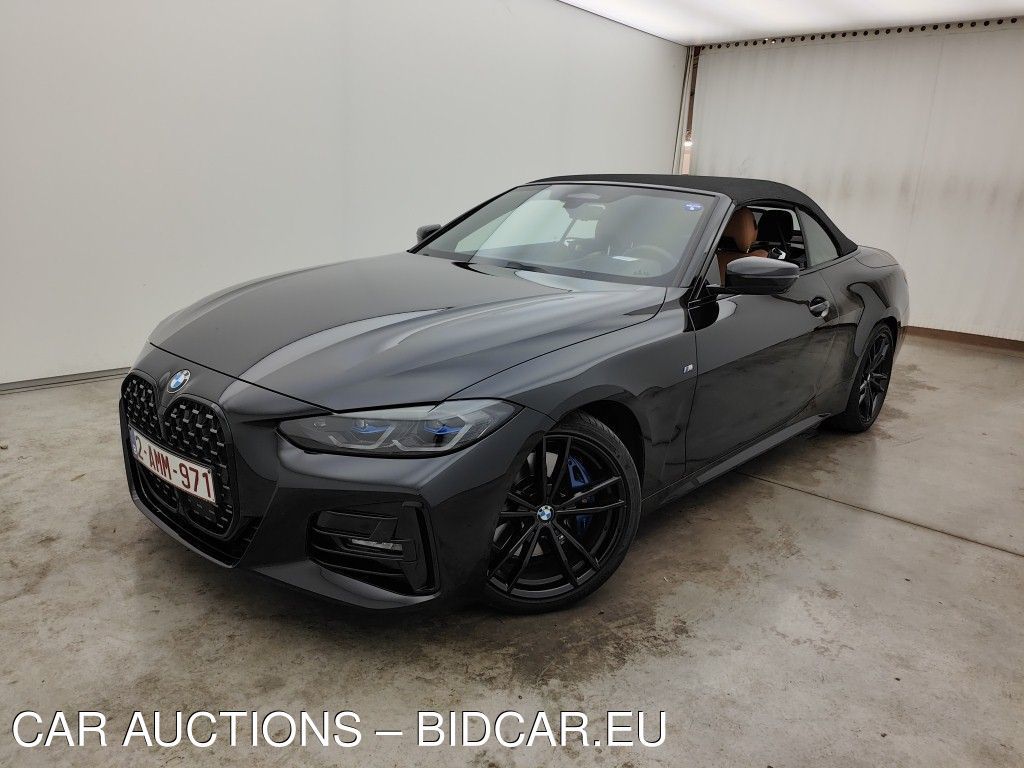 BMW Serie-4-cabrio- REEKS CABRIO 420D (140 KW) 2D ///M-SPORTKIT (TOTAL OPTIONS: 16.376 EX.VAT), 2021