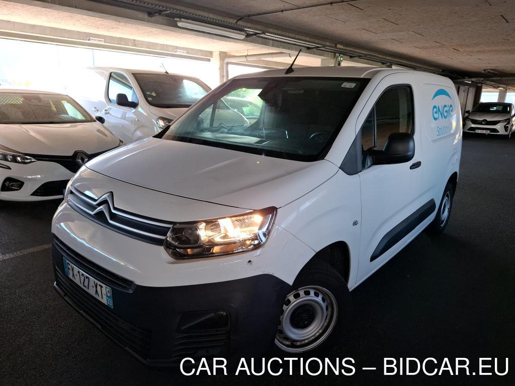 Citroen Berlingo M 650kg BlueHDi 100 S&amp;S BVM Driver VU [4P] bvm 5-100CH-5cv, 2021