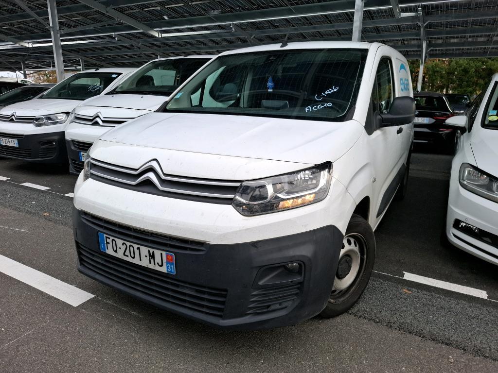 Citroen Berlingo M 1000kg BlueHDi 100 S&amp;S BVM Driver VU [4P] bvm 5-100CH-5cv, 2020