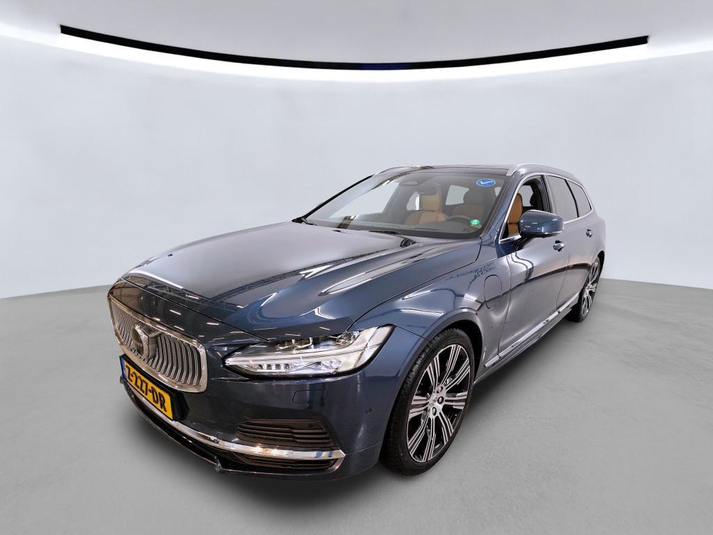 Volvo V90 2.0 T6 253PK PLUG-IN HYBRID AWD ULTIMATE BRIGHT LEDER PANORAMADAK TREKHAAK, 2023