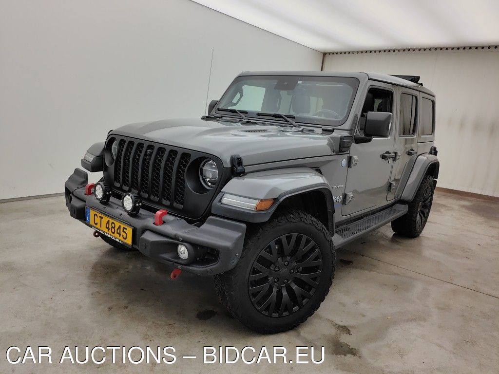 Jeep Wrangler-jl HARD TOP - 2021 2.0 TURBO 272 (+108) 4XE PHEV SAHARA 5D, 2022