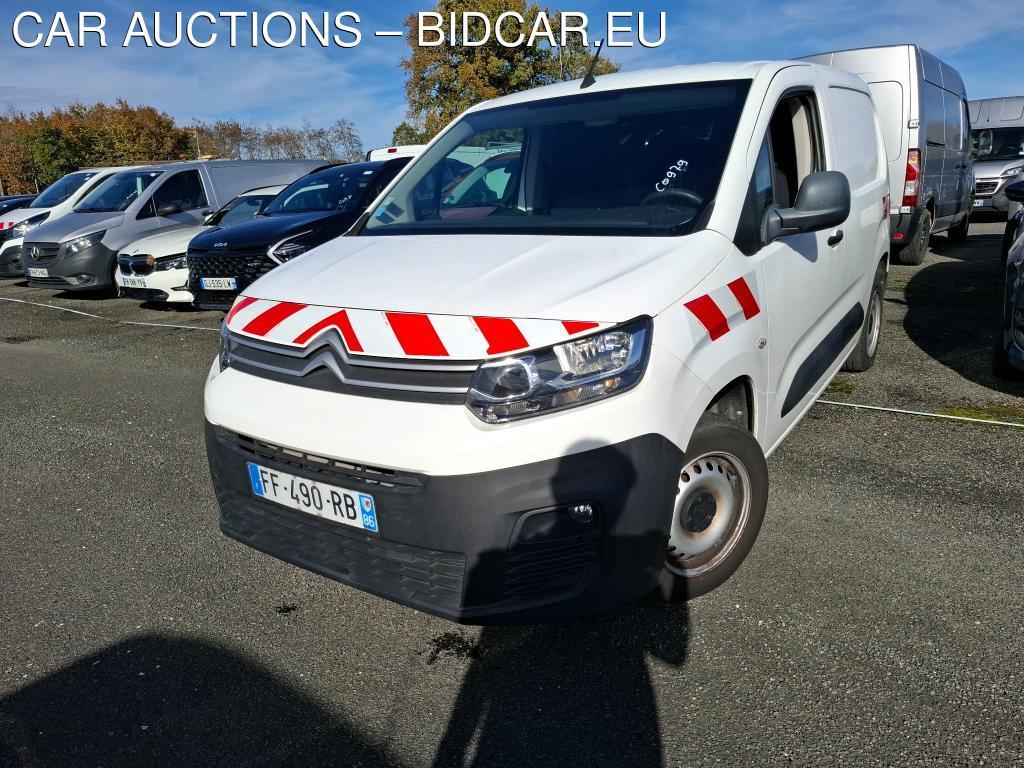 Citroen Berlingo Taille M 650kg BlueHDi 75 BVM Club VU [4P] bvm 5-75CH-5cv, 2019