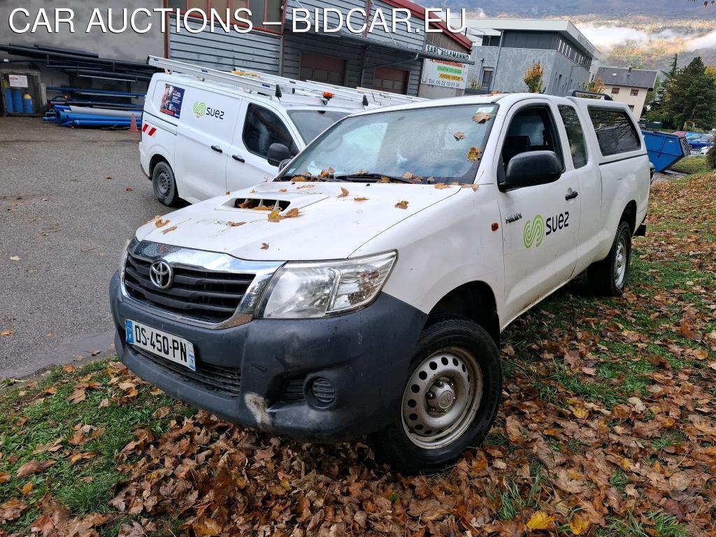 Toyota HILUX XC 4WD 2.5 D-4D X-tra Cabine LeCap VU [2P] bvm 5-144CH-8cv, 2015
