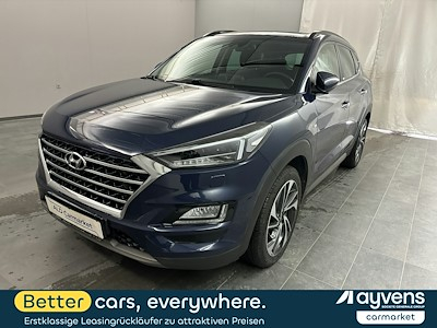 Hyundai TUCSON blue 1.6 CRDi 2WD DCT Premium Geschlossen, 5-turig, Automatik, 7-Gang