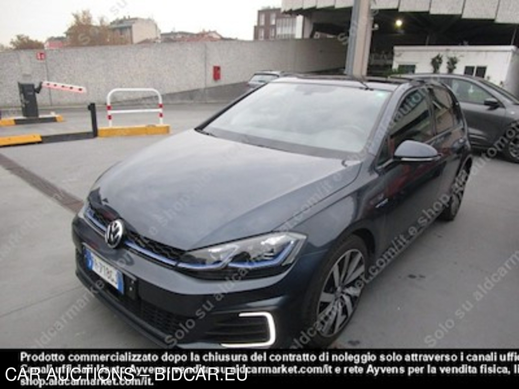 Volkswagen golf gte 1.4 tsi plug-in-hybrid -