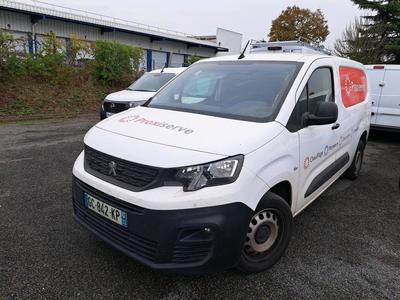 Peugeot Partner BLUEHDI 100 S&amp;S LONG 950KG PREMIUM VU [4P] bvm 5-102CH-5cv, 2021