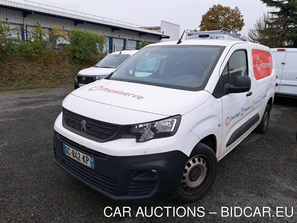 Peugeot Partner BLUEHDI 100 S&amp;S LONG 950KG PREMIUM VU [4P] bvm 5-102CH-5cv, 2021