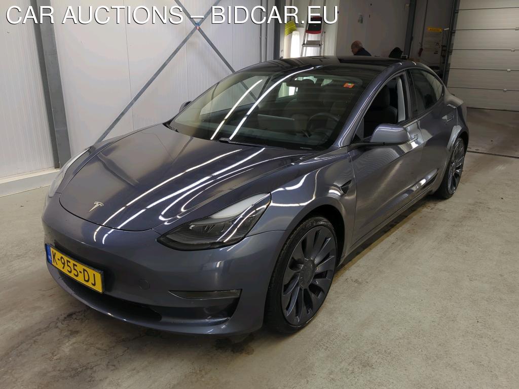 Tesla 3 Model Dual Motor 75kWh AWD Long Range Performance automaat, 2020