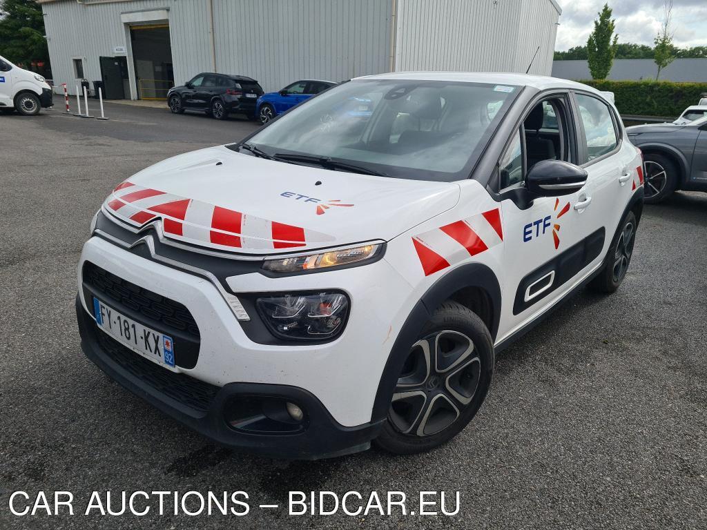 Citroën C3 Societe BlueHDi 100 S&amp;S BVM6 Feel Nav VF [5P] 6-102CH-5cv, 2021