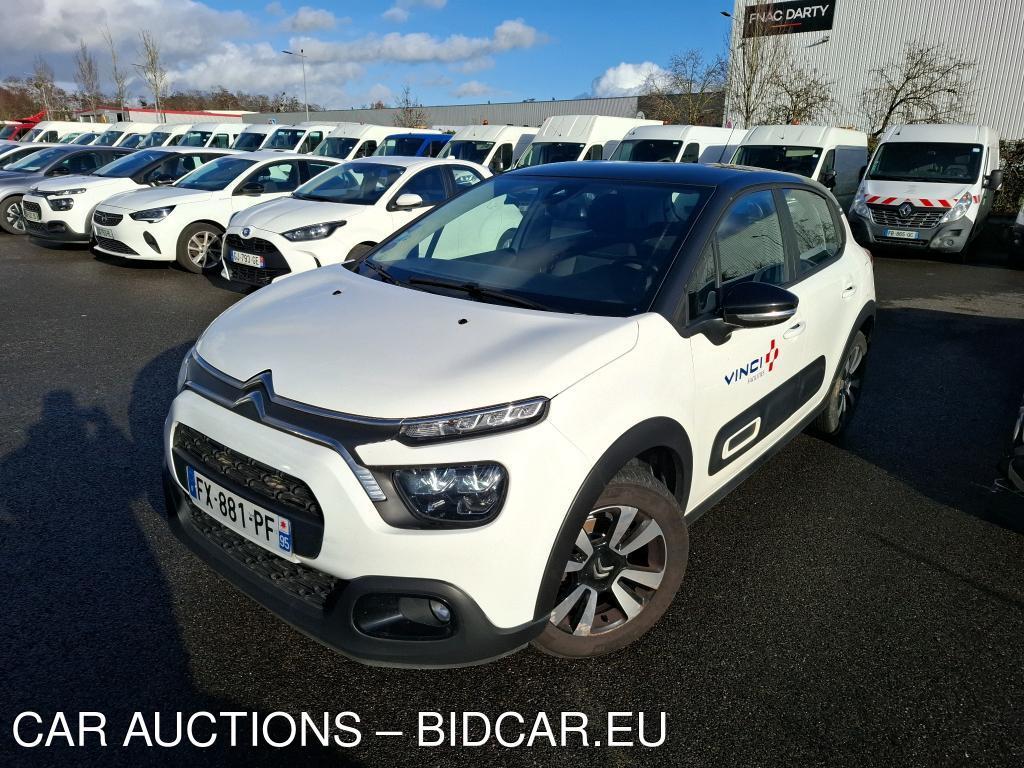 Citroën C3 PureTech 110 S&amp;amp;S EAT6 Shine Business (TRANSFO (TRANSFO vendue en 2 places) VF [5P] 6-110CH-6cv, 2021
