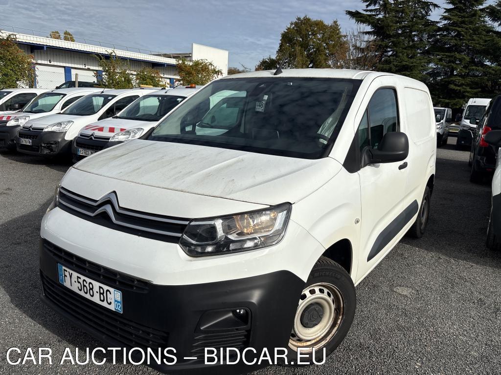 Citroën Berlingo M 650kg BlueHDi 100 S&amp;S BVM Driver VU [4P] bvm 5-100CH-5cv, 2021