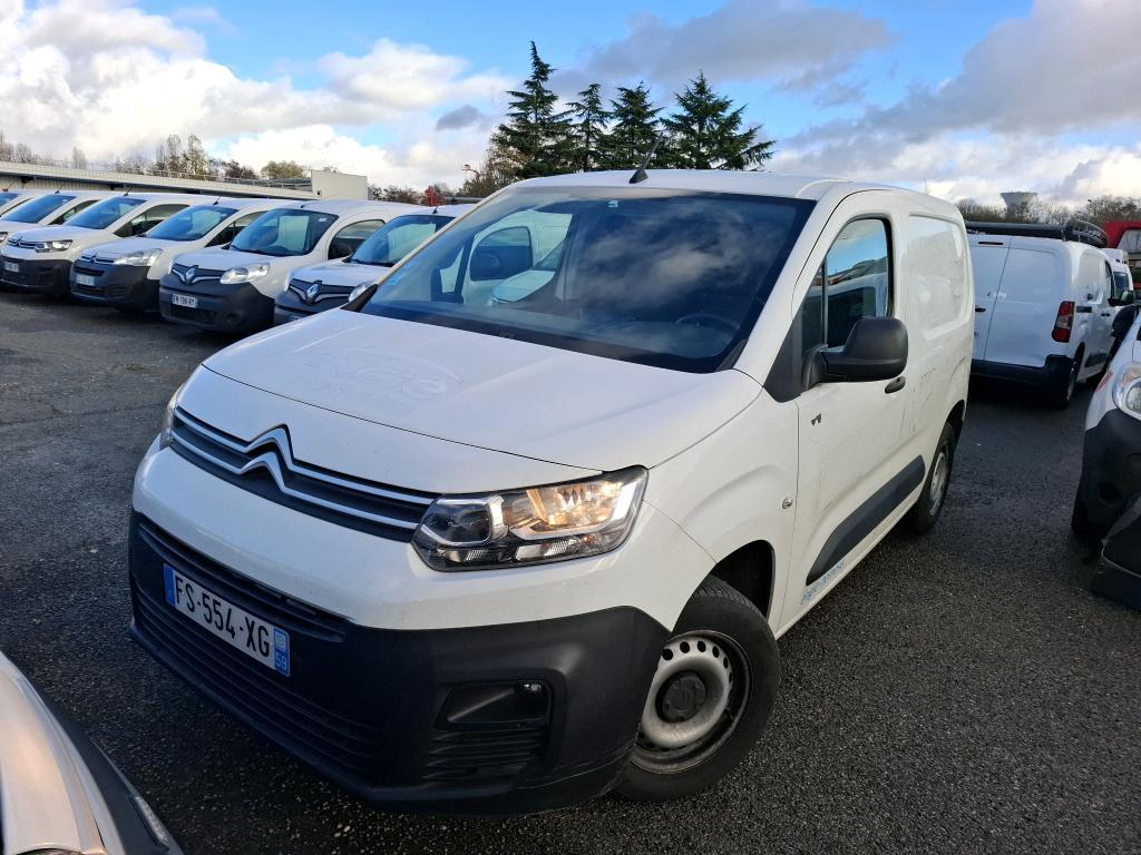 Citroën Berlingo M 650kg BlueHDi 75 S&amp;amp;S BVM Club VU [4P] bvm 5-75CH-5cv, 2020