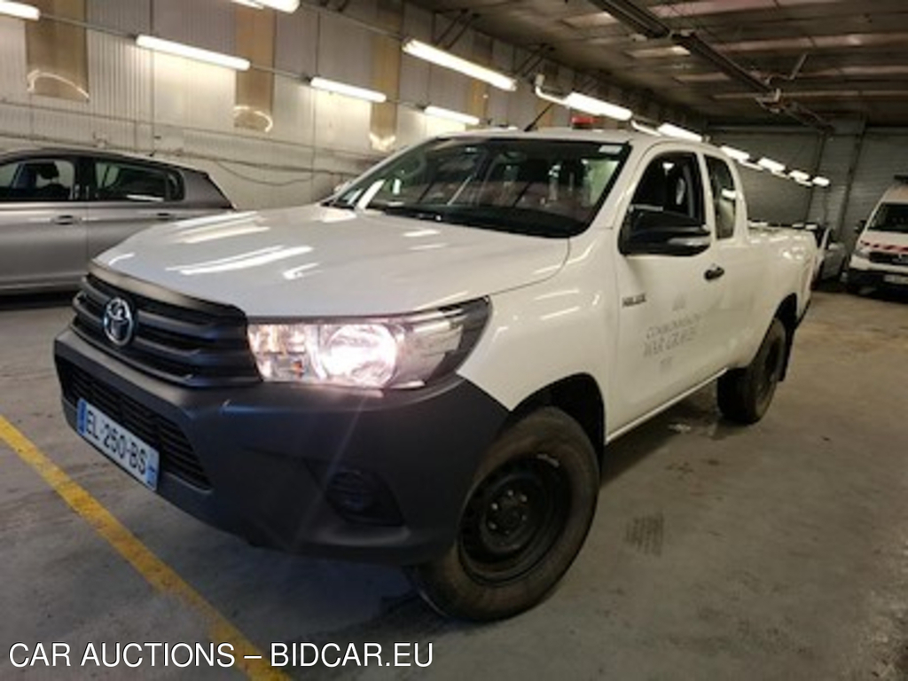 Toyota HILUX Hilux 2.4 D-4D 150ch X-Tra Cabine LeCap 4WD// 2 PLACES - 2 SEATS