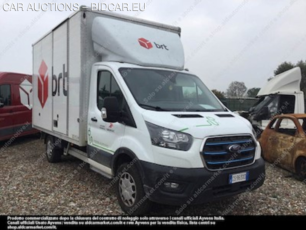 Ford transit cab TP elettrico 68kwh -