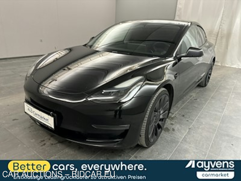 Tesla Model 3 Langstreckenbatt. Allradantrieb Dual Motor Performance Limousine, 4-turig, Direktantrieb, 1-Gang