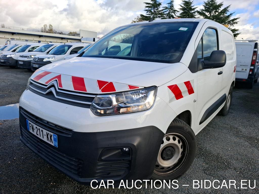 Citroën Berlingo M 1000kg BlueHDi 100 S&amp;amp;S BVM Worker VU [4P] bvm 5-100CH-5cv, 2020