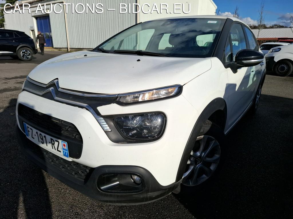 Citroën C3 Societe BlueHDi 100 S&amp;S BVM Feel VF [5P] 6-102CH-5cv, 2021