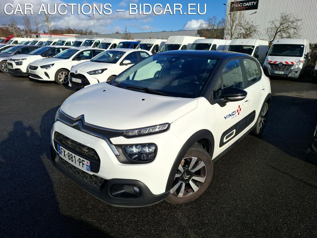 Citroën C3 PureTech 110 S&amp;amp;S EAT6 Shine Business (TRANSFO (TRANSFO vendue en 2 places) VF [5P] 6-110CH-6cv, 2021