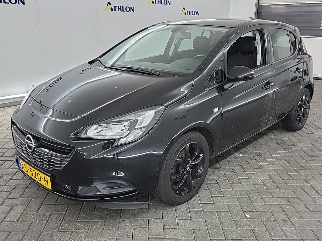 Opel Corsa 1.4 66KW S/S BLACK EDITION 5D UITLOPEND, 2019