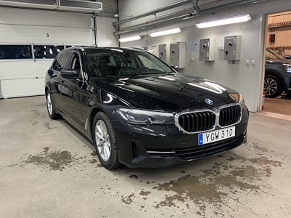 BMW 5-serie 520d xDrive Touring Connected Display key