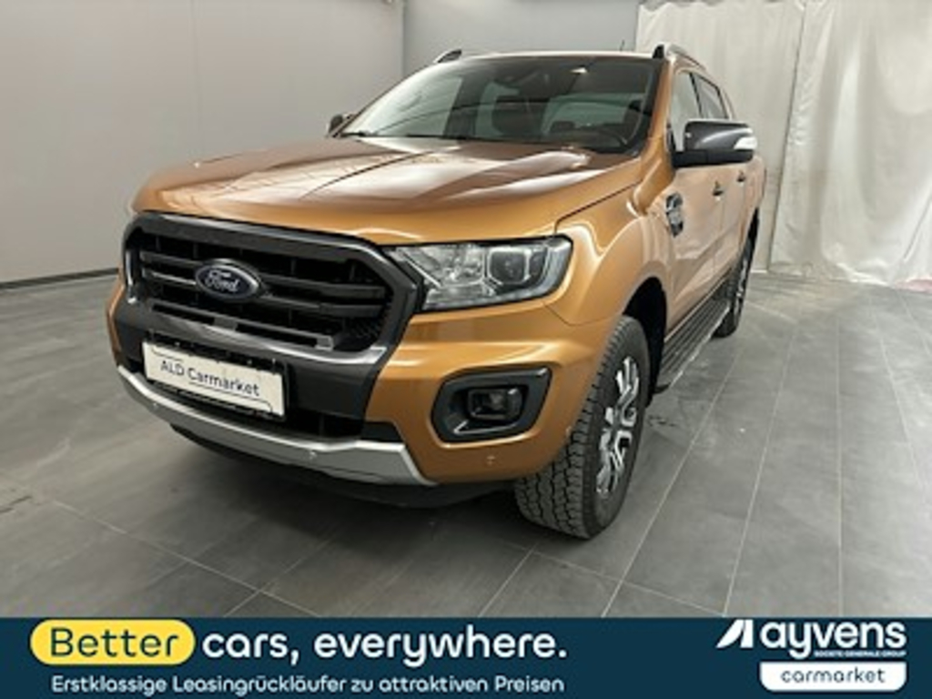 Ford Ranger 2,0 l EcoBlue Autm. Wildtrak Doppelk.Pritsche, 4-turig, Automatik, 10-Gang