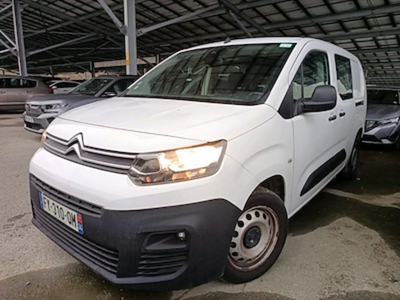 Citroen BERLINGO Berlingo Van XL 850kg BlueHDi 100 S&amp;S Cabine Approfondie Control