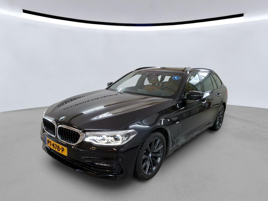 BMW 5-SERIE TOURING 520D 190PK AUT HIGH EXECUTIVE PANO SPORT HUD PARK SAFETY HAAK, 2017