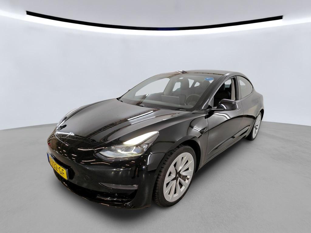 Tesla Model 3 LONG RANGE 351PK AWD 75 KWH LEER PANO, 2020