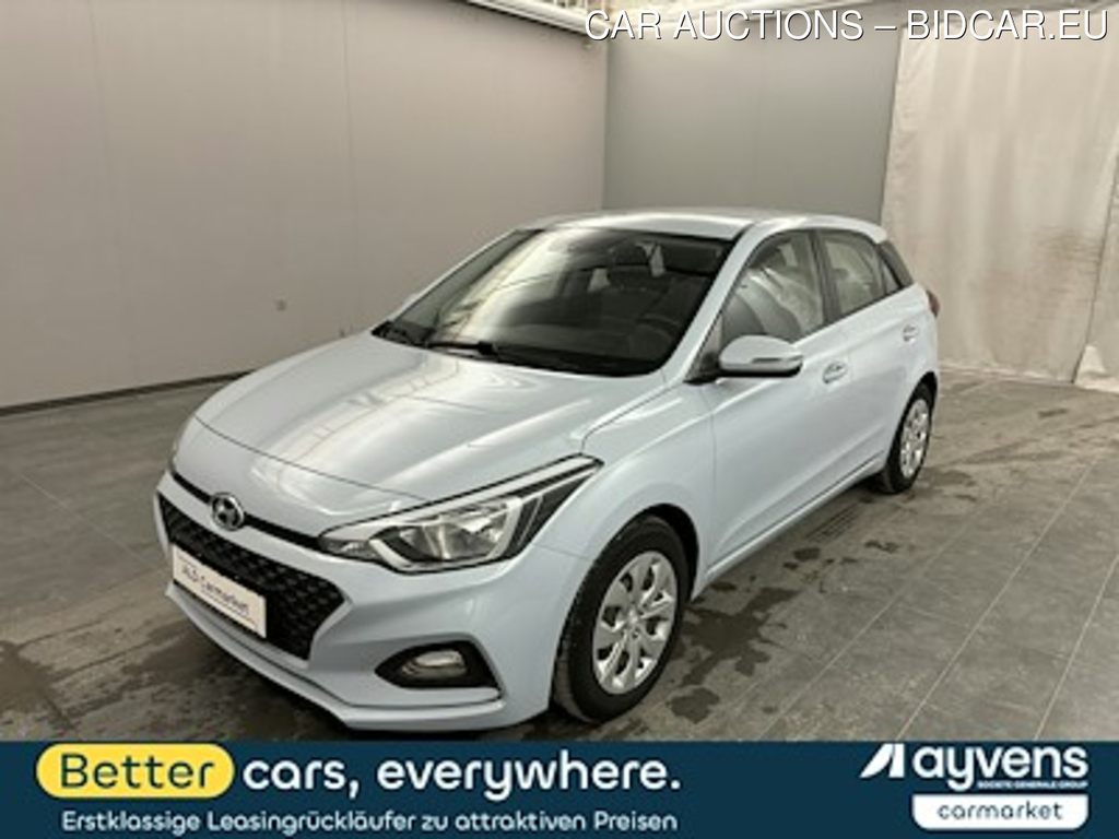 Hyundai I20 blue 1.2 Select Limousine, 5-turig, 5-Gang