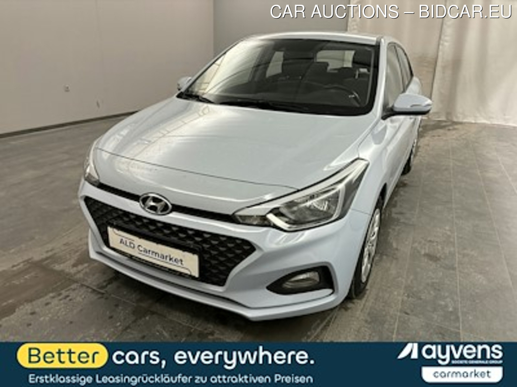 Hyundai I20 blue 1.2 Select Limousine, 5-turig, 5-Gang