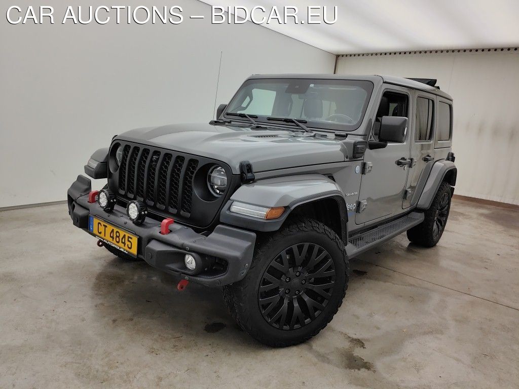 Jeep Wrangler-jl HARD TOP - 2021 2.0 TURBO 272 (+108) 4XE PHEV SAHARA 5D, 2022