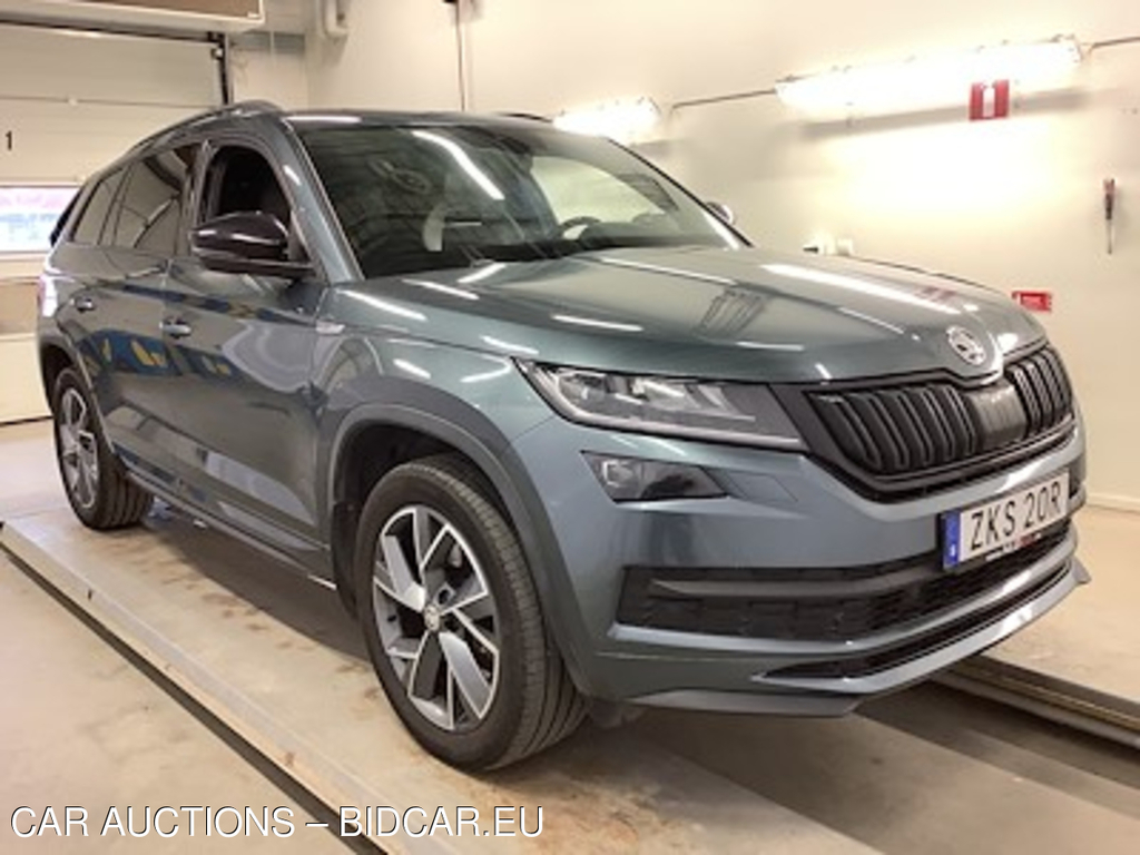 Skoda Kodiaq TDI 190 4x4 Sportline Business Adv 7-sits Drag Varmare