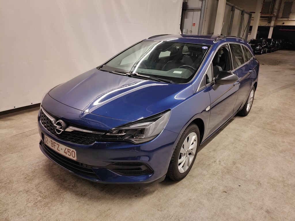 Opel Astra-k-sportst 1.5 SPORTS TOURER 1.5 TURBO D 90KW S/S ELEGANCE AUTO 5D, 2021