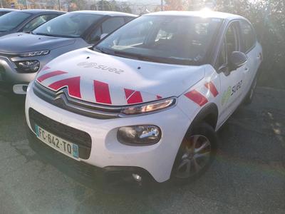 Citroën C3 CITROËN C3 BlueHDi 100 S&amp;amp;S BVM Feel VF 2 PLACES [5P] bvm 5-99CH-5cv (bi-corps VU-), 2018